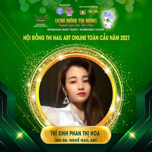 Hân hoan chào đón thí sinh đến từ HỘI ĐỒNG THI BAN NAIL ART
