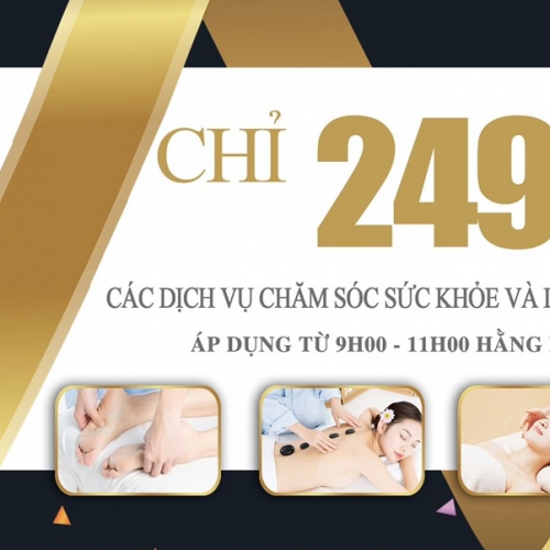 KHUYẾN MÃI CÁC DỊCH VỤ CHĂM SÓC SỨC KHỎE VÀ LÀM ĐẸP