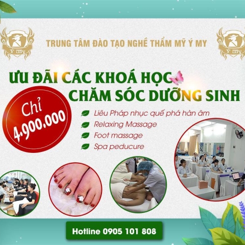 Ưu đãi các khóa học chăm sóc dưỡng sinh