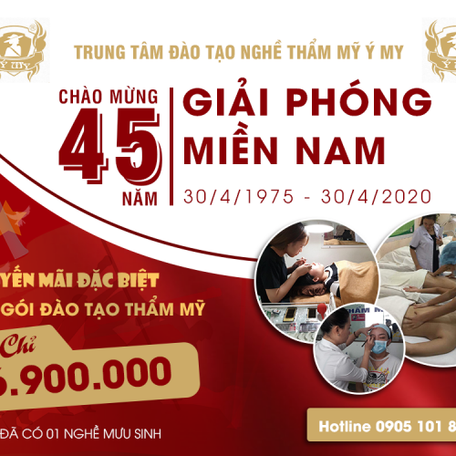 KHUYẾN MAĨ ĐẶC BIỆT CÁC GÓI ĐÀO TẠO THẨM MỸ 