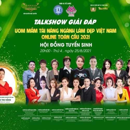 Talkshow cùng Hội đồng Phun thêu khép lại chuỗi chương trình giải đáp về cuộc thi